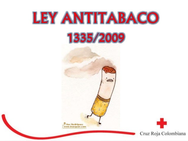 ley 1335 antitabaco